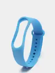 Синий силиконовый ремешок Xiaomi Mi Band 3 и Band 4