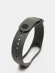 Серый силиконовый ремешок Xiaomi Mi Band 3 и Band 4