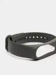 Серый силиконовый ремешок Xiaomi Mi Band 3 и Band 4