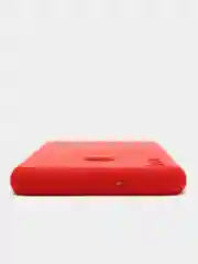 Красный чехол Huawei Y6P (Хуавей У6П), силиконовый, цветной, матовый, с подкладом из микрофибры