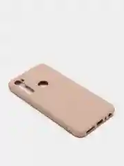 Бежевый меланж чехол Xiaomi Redmi Note 8T, Сяоми Редми Нот 8Т силиконовый, с закрытым низом