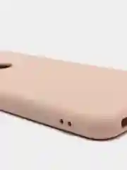 Бежевый меланж чехол Xiaomi Redmi Note 8T, Сяоми Редми Нот 8Т силиконовый, с закрытым низом