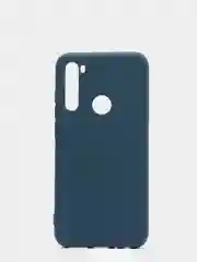 Темно-синий чехол Xiaomi Redmi Note 8T, Сяоми Редми Нот 8Т силиконовый, с закрытым низом