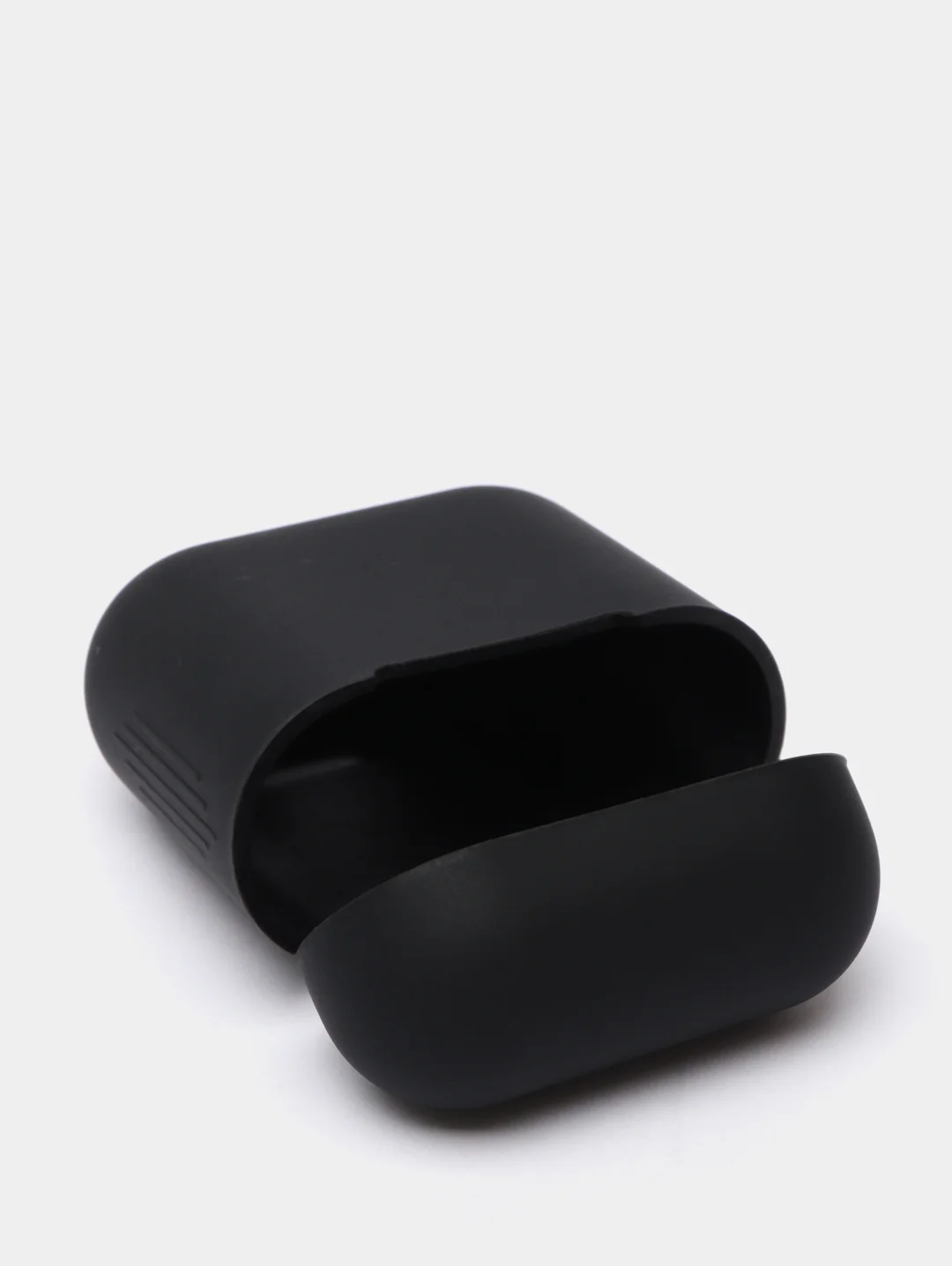 Черный силиконовый чехол для наушников AirPods 1, 2