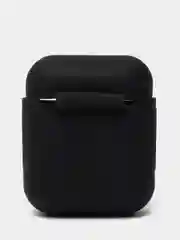Черный силиконовый чехол для наушников AirPods 1, 2