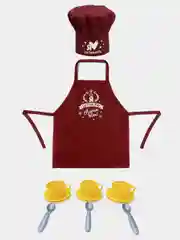 Желтый детский игровой набор костюм повара