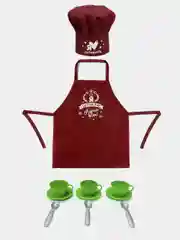 Лесной зеленый детский игровой набор костюм повара