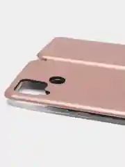 Розовый чехол-книжка Samsung Galaxy A12 / M12 (Самсунг галакси А12 / М12)