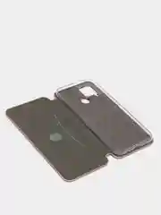 Розовый чехол-книжка Samsung Galaxy A12 / M12 (Самсунг галакси А12 / М12)
