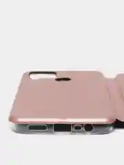 Розовый чехол-книжка Samsung Galaxy A12 / M12 (Самсунг галакси А12 / М12)