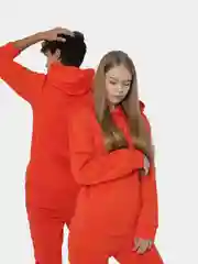 Толстовка с капюшоном, унисекс, хлопок