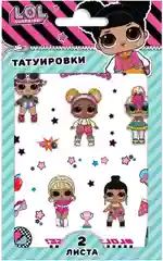 Детские временные татуировки(тату): Любимые герои мультфильмов и фильмов