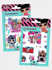 Детские временные татуировки(тату): Любимые герои мультфильмов и фильмов