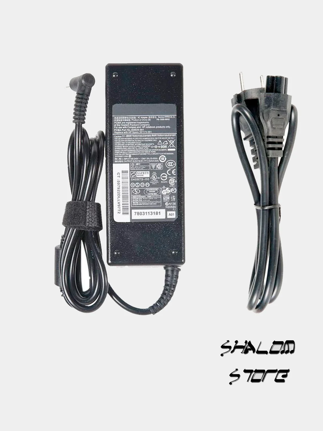 Блок питания (зарядка) для ноутбука HP 14-e 14-n 15-e 15-n 17-e 19.5V 4.62A 90W 4.5x3.0