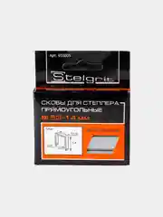 Скобы для степлера каленые 11,3х0,7мм (1000 шт) ДОММ Stelgrit
