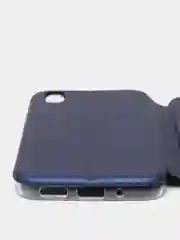 Синий чехол-книжка Samsung Galaxy A01 Core (Самсунг Галакси А01 Кор)