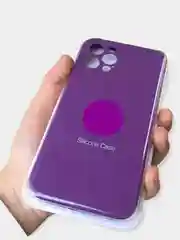 Чехол силиконовый soft touch с защитой камеры на iPhone 12 pro, матовый