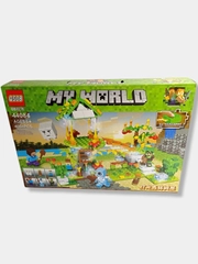 Конструктор My World "Волшебный лес", с LED подсветкой, 405 деталей