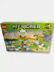 Конструктор My World "Волшебный лес", с LED подсветкой, 405 деталей