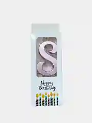 Конфетный свечи цифры для торта Happy Birthday / 5 цветов.