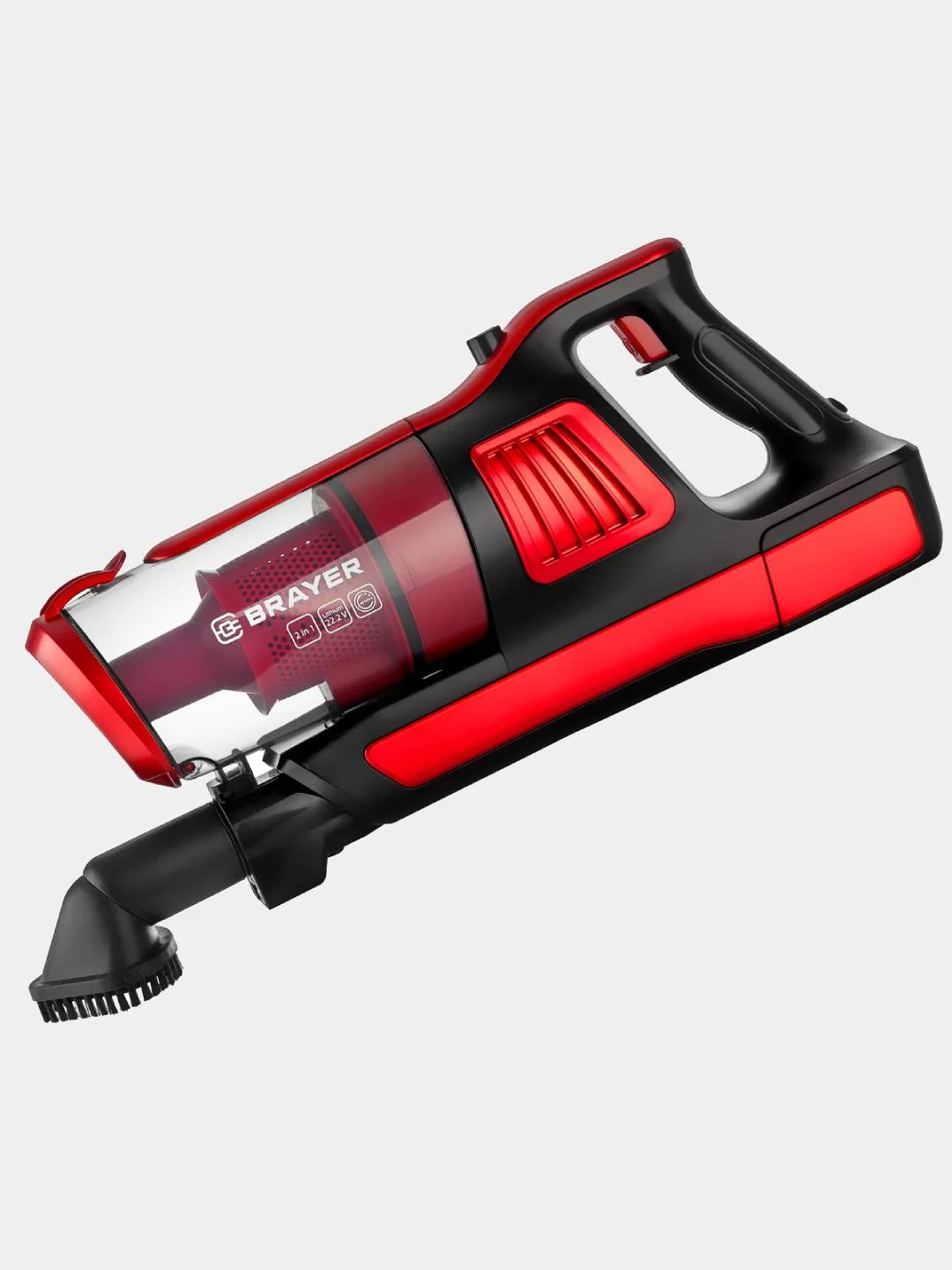 Беспроводной вертикальный пылесос BRAYER BR4260, 120 Вт, 0.6 л