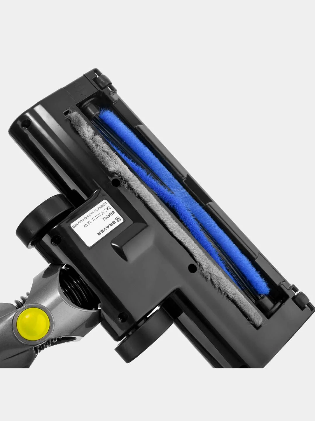 Беспроводной вертикальный пылесос BRAYER BR4262 турбощетка с LED-подсветкой
