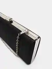 Черный клатч женский
