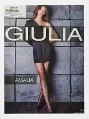 Колготки фантазийные, в "крупный горошек",Giulia Amalia 20 ден