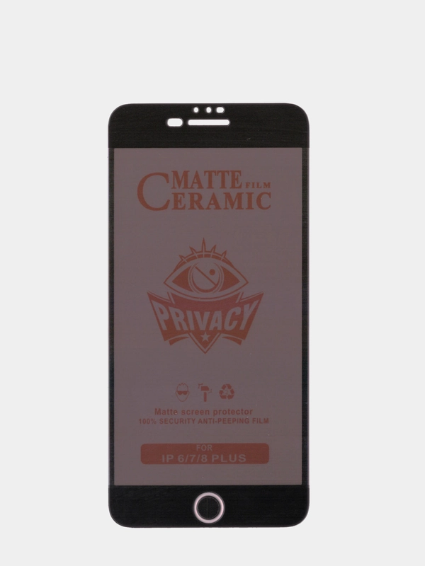 Керамическая пленка антишпион для iPhone 6 Plus / 7 Plus / 8 Plus
