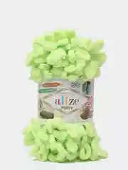 Лайм пряжа Alize Puffy, петельки, 5 штук, разные цвета
