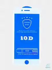 Белый защитное стекло 10D для iPhone 6/6S