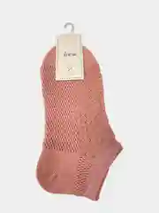 Коралловый меланж носки женские "АЖУР"