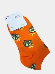 Оранжевый носки женские ФРУКТЫ