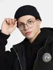 Темно-синий шапка мужская