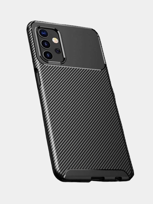 Чехол карбоновый Samsung A13, A12, A32, A03, Core, S21, S10, Plus, карбон