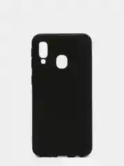 Чехол Samsung Galaxy A40, Самсунг Галакси А40 черный силиконовый