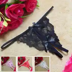 Стринги с разрезом