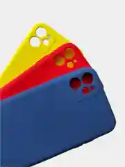 Желтый чехол для iPhone XR, 11 с бархатной подкладкой