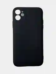 Черный чехол для iPhone XR, 11 с бархатной подкладкой