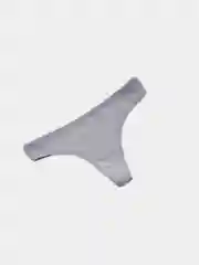 Однотонные трусы стринги, хлопковые