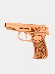 Пистолет деревянный, 2 вида