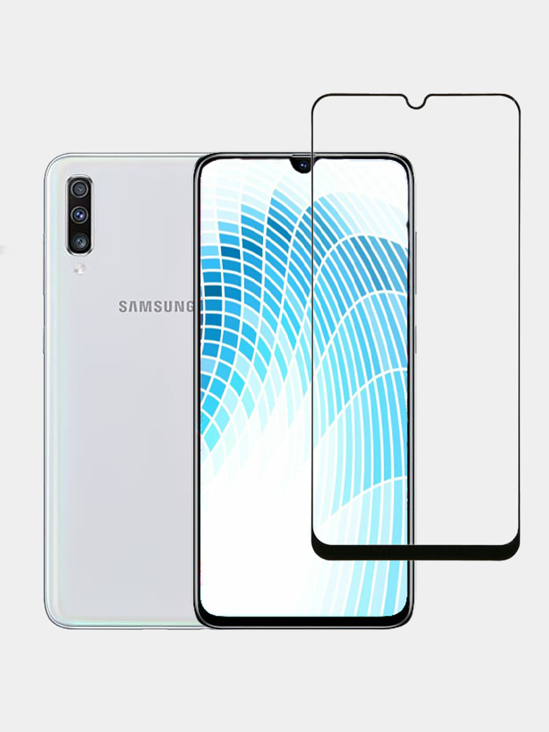 Защитное стекло Samsung Galaxy A70 купить по цене 101 ₽ в интернет-магазине  Магнит Маркет