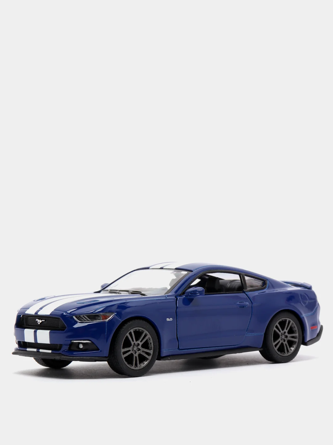 Синий металлическая машинка 2015 Ford Mustang GT KT5386DF