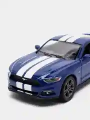 Синий металлическая машинка 2015 Ford Mustang GT KT5386DF