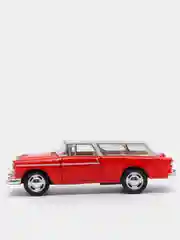 Красный 1955 Chevy Nomad KINSMART KT5331D