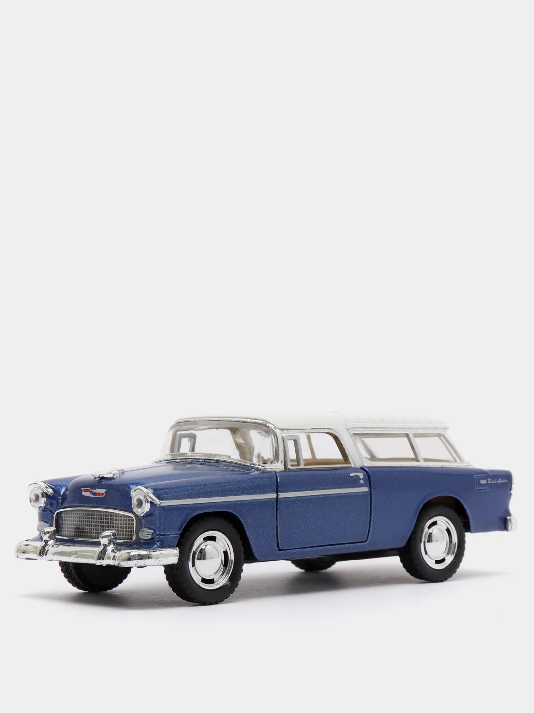 Синий 1955 Chevy Nomad KINSMART KT5331D