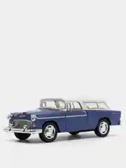 Синий 1955 Chevy Nomad KINSMART KT5331D