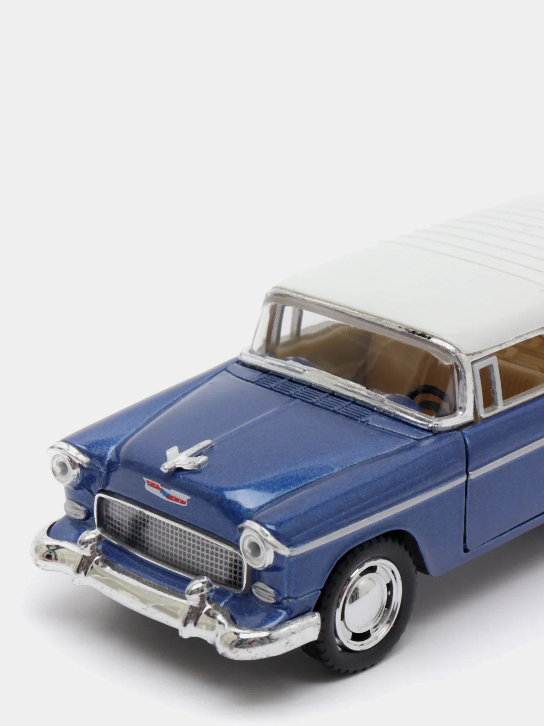 Синий 1955 Chevy Nomad KINSMART KT5331D