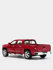 Красный металлическая машинка 2014 Chevrolet Silverado KT5381D
