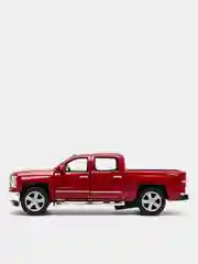 Красный металлическая машинка 2014 Chevrolet Silverado KT5381D